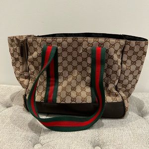 Gucci dog bag